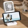 Ventilador portátil de mano recargable por USB plegable de escritorio para enfriamiento al aire libre