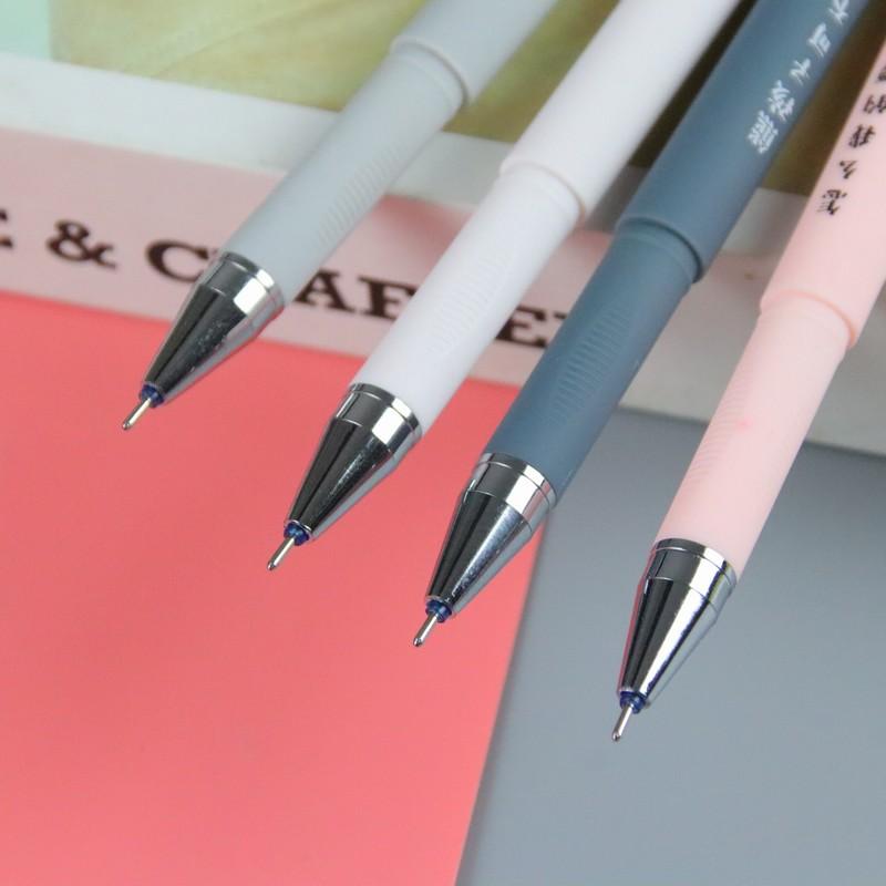 4pcs Erasable Gel Pen Japanese Cartoon Pen Kids Kawaii Anime Student Ballpoint Pen Student Exam Pen Office Stationery