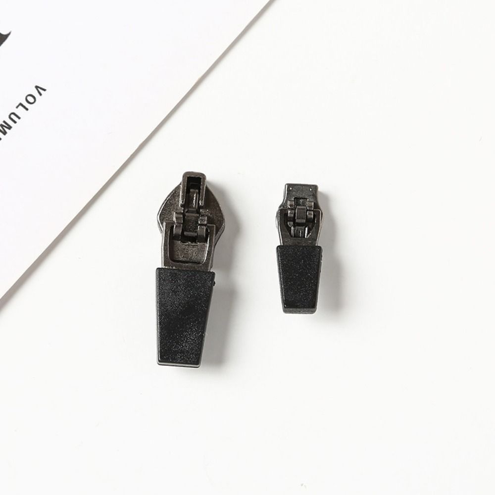 For Invisible Nylon Zips Wallet Down Jacket Craft Slider Head Pull Ring Sewing Accessories Zipper