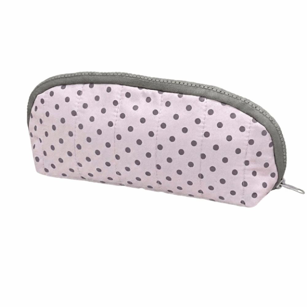 Y2k Polka Dot Pencil Case Cloth Stationery Storage Bag Fashion Pen Bag Kids Children