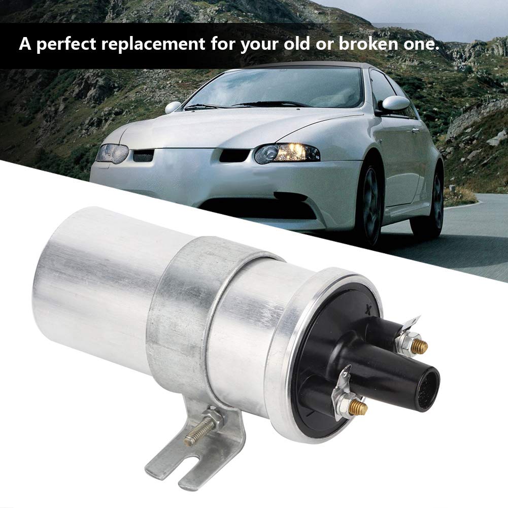KIMISS 3 Ohm Unstable Ignition Coil for Lucas 12 Volt Application DLB101