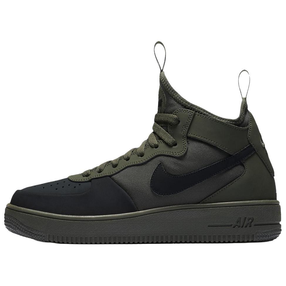 

Nike Air Force 1 Ultraforce Comfortable Soft Durable Mid-Top Sneakers Men Sneakers Olive-Green AH6746-300 40