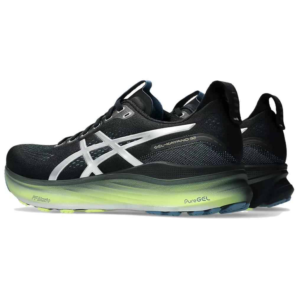 Asics Gel-Kayano 32 Luxe Fashionable Comfortable Low-Top Running Shoes Men Sneaker Black 1011C130-001