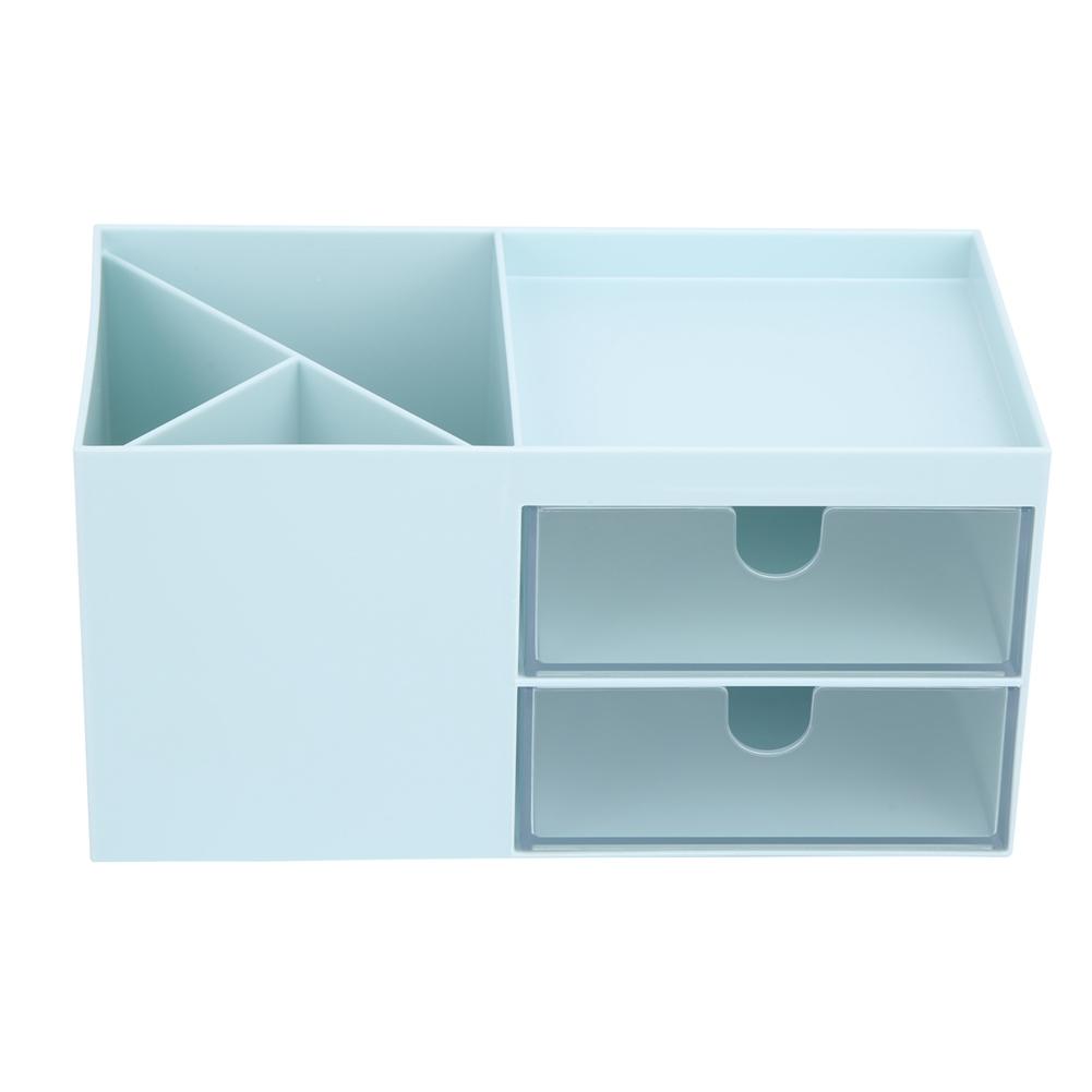 Desktop Multifunction Drawer Jewelry Stationery Storage Box Container Makeup Case Holder   Home