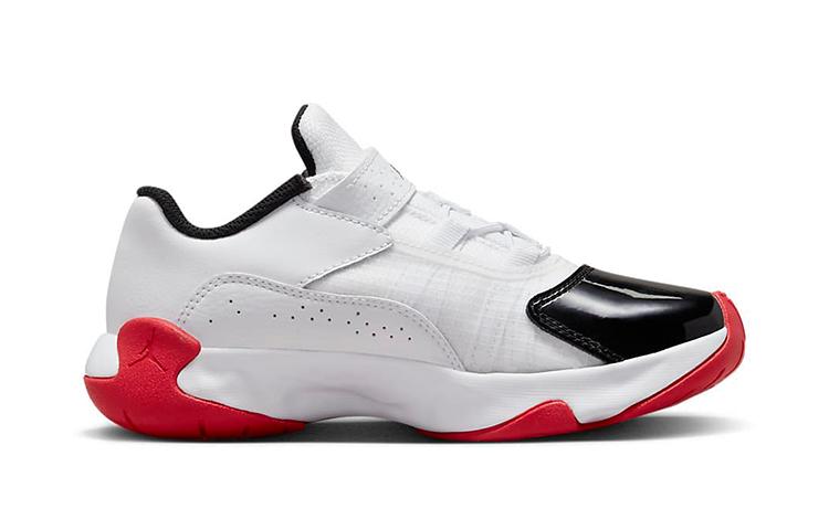 Kids' Sneakers Air Jordan 11 CMFT Low PS 'White University Red'