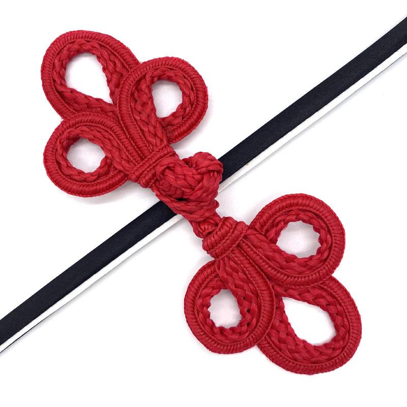 Handgefertigte chinesische Froschverschluss-Knöpfe Knotenverschluss für Cheongsam Tang-Anzug Vintage DIY Nähen Handarbeit Dekorative Knöpfe