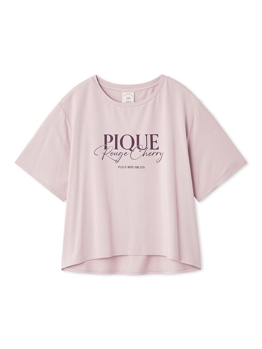 

Gelato Pique Rouge Cherry Rayon Logo Free Size T-Shirt (PWCT254276), Women s, Pink, рожевий