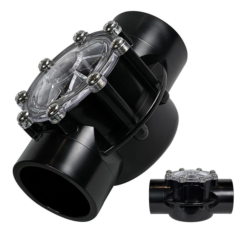 1pcs 7056 Check Valve 180 Degree 2-Inch To 2.5-Inch Check Valve For Outdoor And Indoor Pools & Spas Parts Pool Cleaning Tools