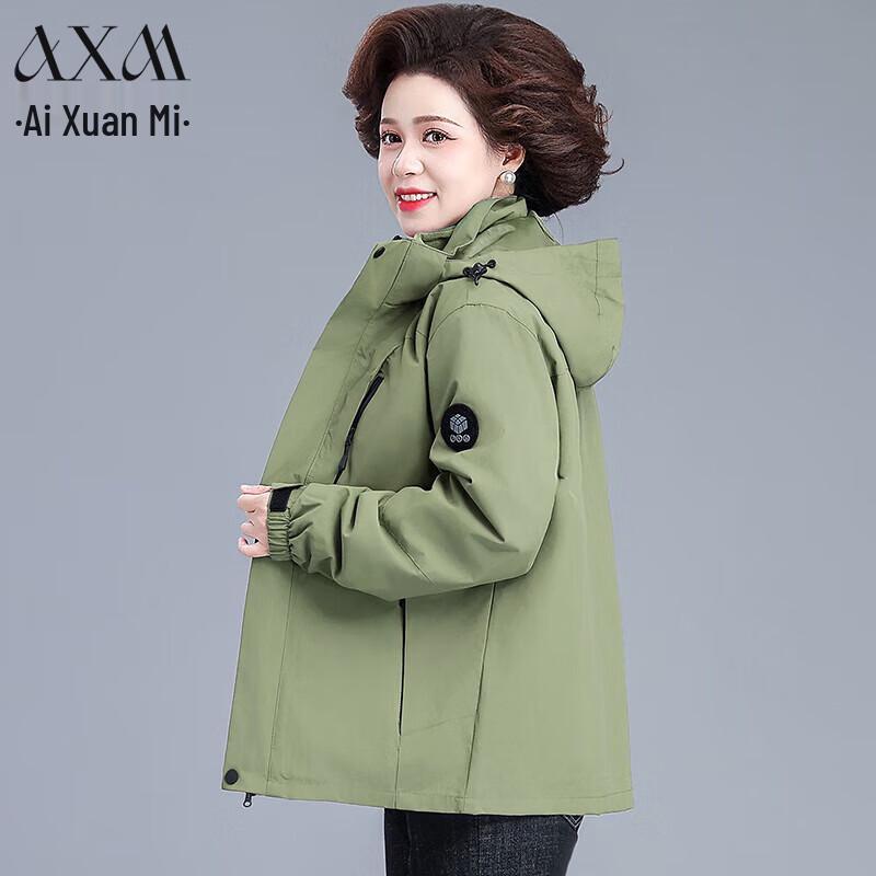 

AIXUANMI Women s 3-in-1 Winter Windbreaker Jacket with Removable Liner L
