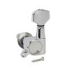 FLEOR 6PCS Electric Guitar String Tuning Keys Pegs Tuners Machine Heads 6R /6L Small Button