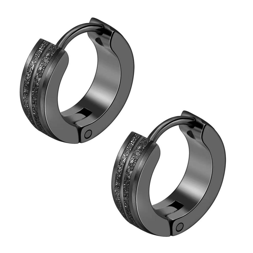 Trendy Frosted Ohrclips für Männer & Frauen: Stilvolle Accessoires ohne Piercing