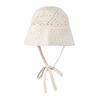 Nau Pagus Crochet Wide Bucket Hat Ivory