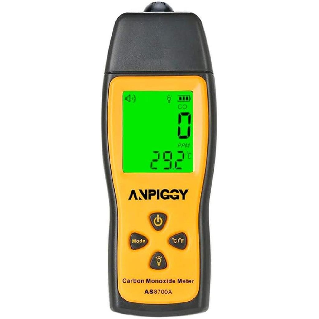 Handheld Carbon Monoxide Meter, Carbon Monoxide Detector, High Precision CO Detector, Portable CO Gas Leak Detector, CO Gas Monitor Tester