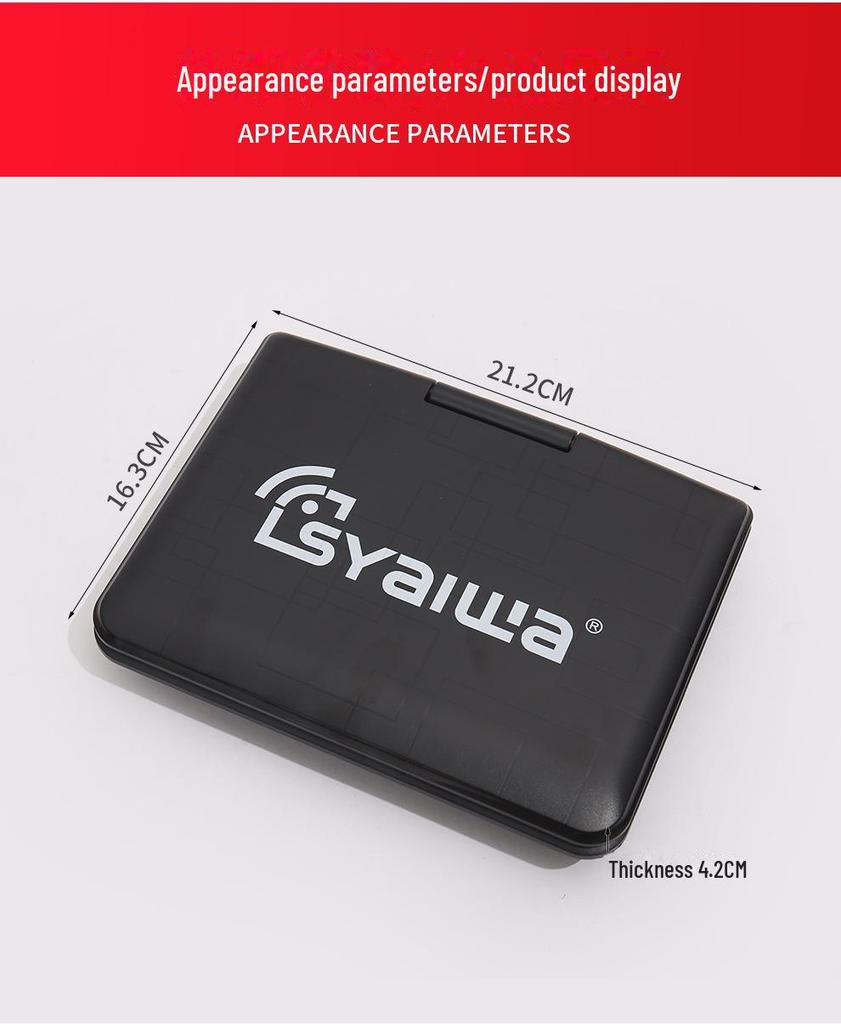 Africa's Bestselling 7.8 Inch DVD Mobile TV Portable Player with CD and Game Function