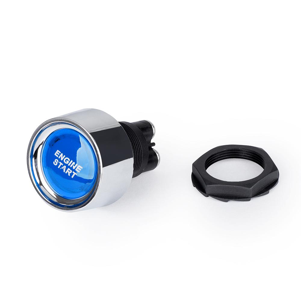 1PC 12V 50A 3 Pin SPST Momentary Engine Start Button Keyless Push Ignition Switch ON OFF For Cars Truck Marine RV
