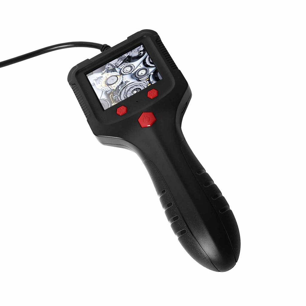 Borescope Inspection Camera with Screen 9mm Lens HD Handheld Portable Pipeline Sewer Industrial Endoscope