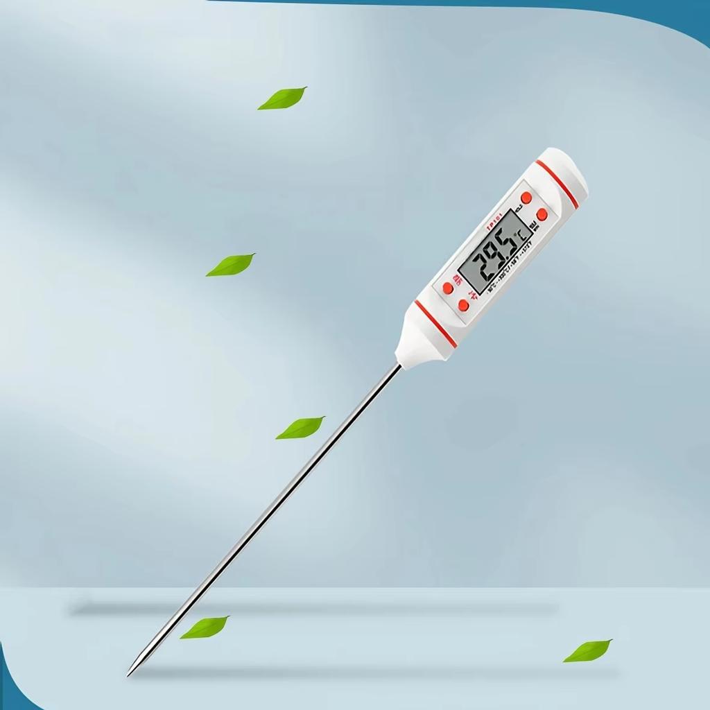 Profesionální digitální kuchyňský teploměr Grilování Voda Olej Vaření Maso Potraviny Teploměry 304 Nerezová sonda Nástroje