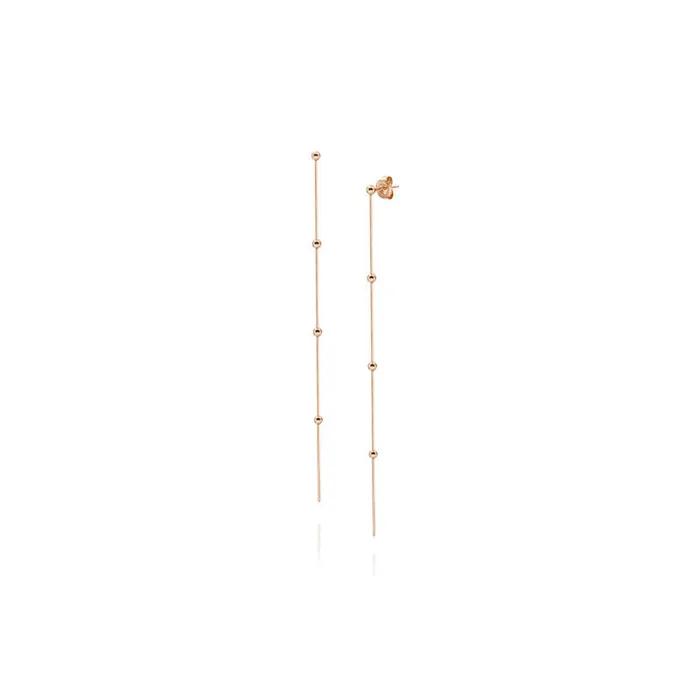 Stella Silver Pink Earrings HESSVP10564-1M