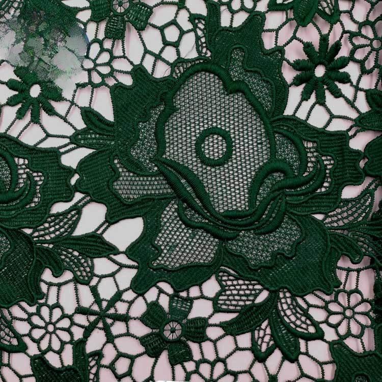 Water-soluble Lace Lace Milk Silk Embroidery Full of Three-dimensional Hollow Embroidery Fabric