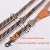 For Men Solid Color Strap Clip Suspenders Clips Hanging Pants Clip Adjustable Braces Tie Suspenders