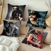 Poszewka na poduszkę L-lemmy K-kilmister Kwadratowa poduszka Sypialnia Sofa Wypoczynek Komfortowa poduszka Samochód Salon Dekoracja domu