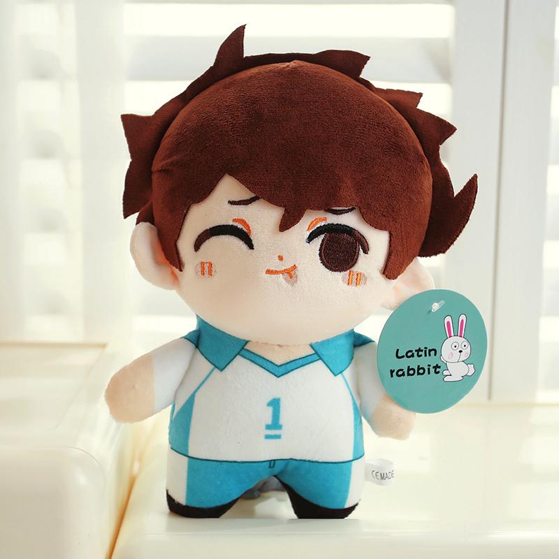 26CM Niedliches Cartoon Haikyuu Plüschtier Kuroo Tetsurou Oikawa Tooru Kei Tsukishima Tobio Kageyama Volleyball Kuscheltier Geschenke