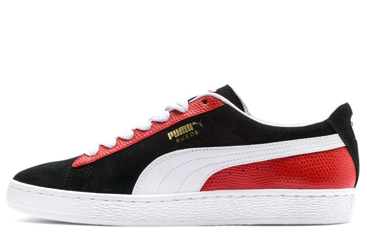 PUMA Suede Classic Block  Snakeskin  369873-01 35.5