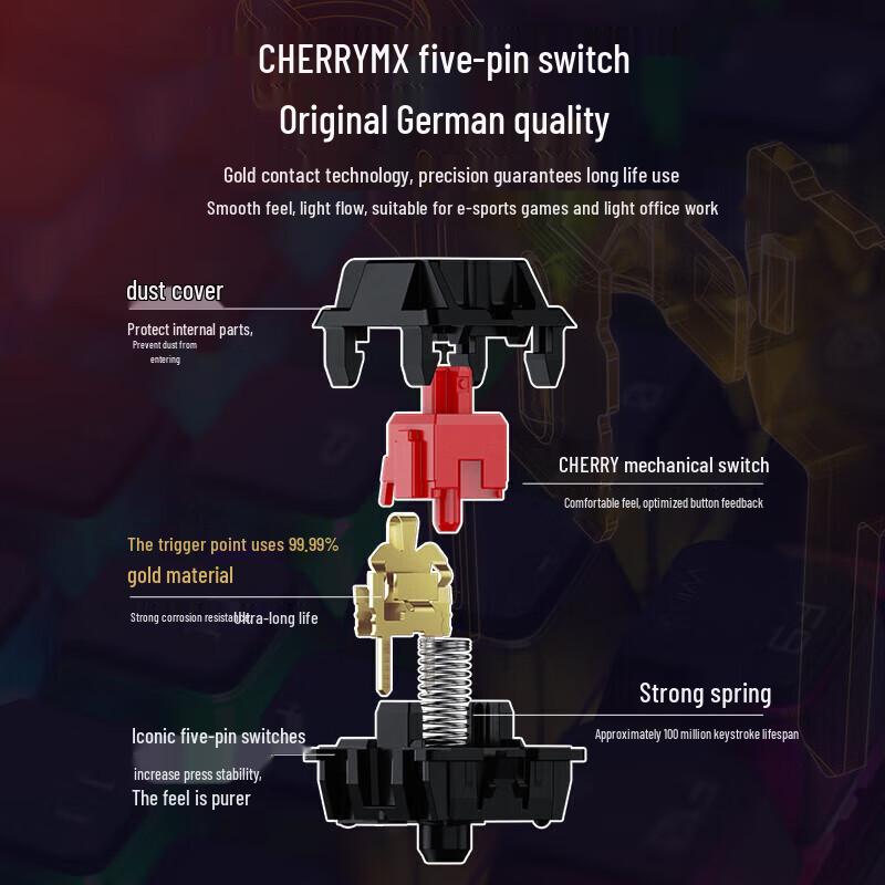 CHERRY MX 2.0S Wireless Mechanical Keyboard
