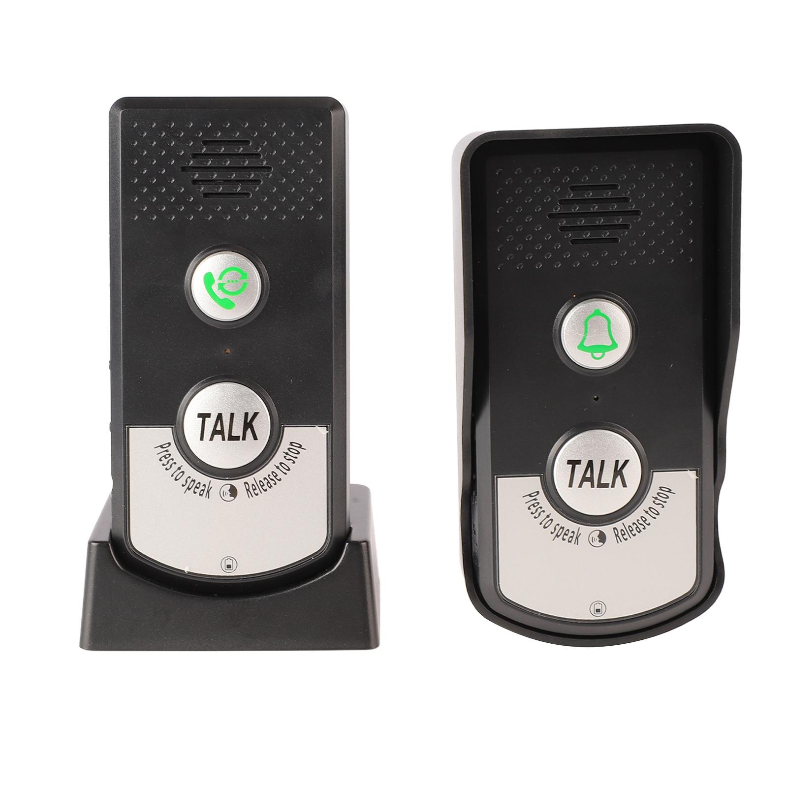 

Wireless Voice Intercom Doorbell Long Distance 3 Gear Adjustable Sound Intercomunicador Voice Doorbell