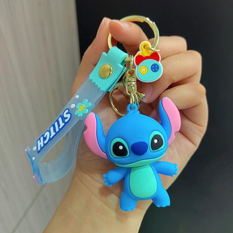 Colorful Silicone Stitch Keychain Accessory Perfect Cute Gift For All Occasions