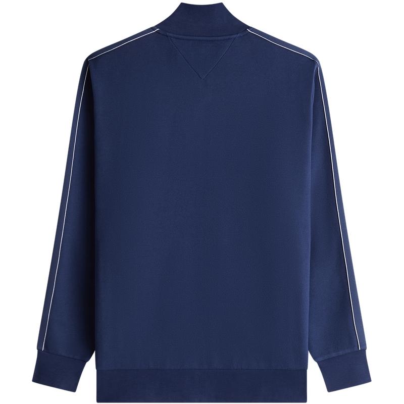 Tommy Hilfiger Green Fashion Series Trend Sports Stand Collar Cardigan Jersey Sweatshirt Men outerwear MW0MW43902