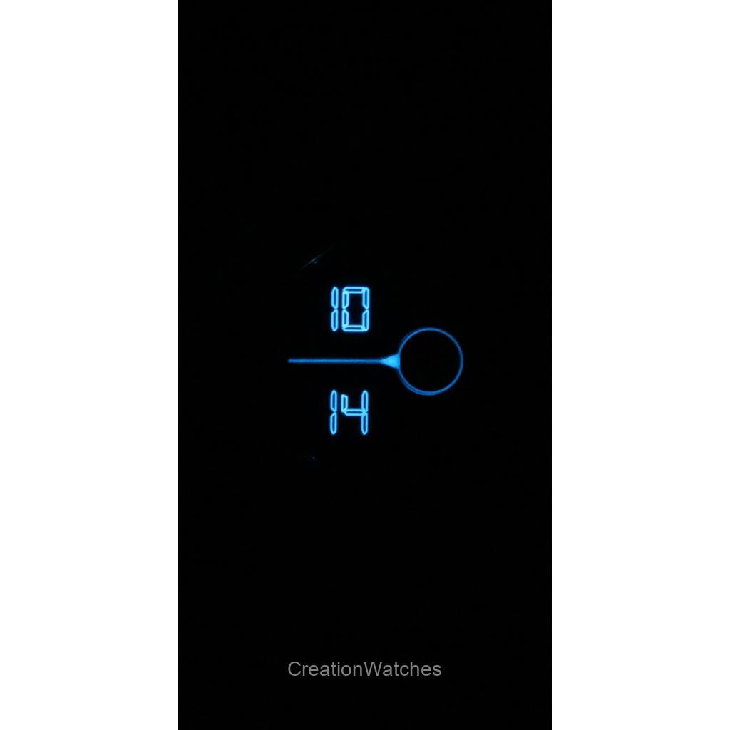 Hamilton Ventura Edge Dune Limited Edition Kautschukarmband Schwarzes Zifferblatt Quarz H24624330 100M Herrenuhr