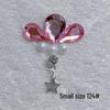 Children's Floral Face Stickers with Crystal Diamonds & Tassels for Ancient Style Makeup