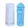 Religion Shape Candle Molds Casting Molds Silicone Mould Ornament Plasters Molds 3D Woman Epoxy Resin Molds