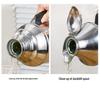 Stainless Steel Insulated Thermos with Glass Liner, Large Capacity for Home and Dorm Use