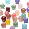 30/50pcs 6mm Glass Round Beads Colorful Spacer Loose Beads for Necklace Bracelet Diy Jewelry Making Accessories Supplies