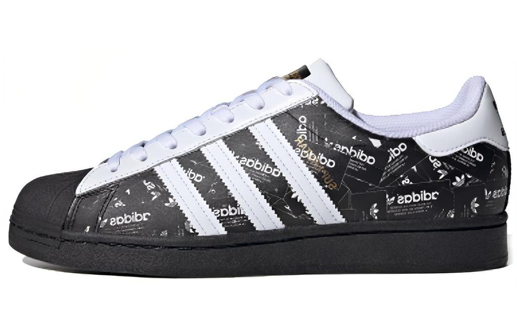 Adidas Superstar 'All Over Print - Black' FV2820