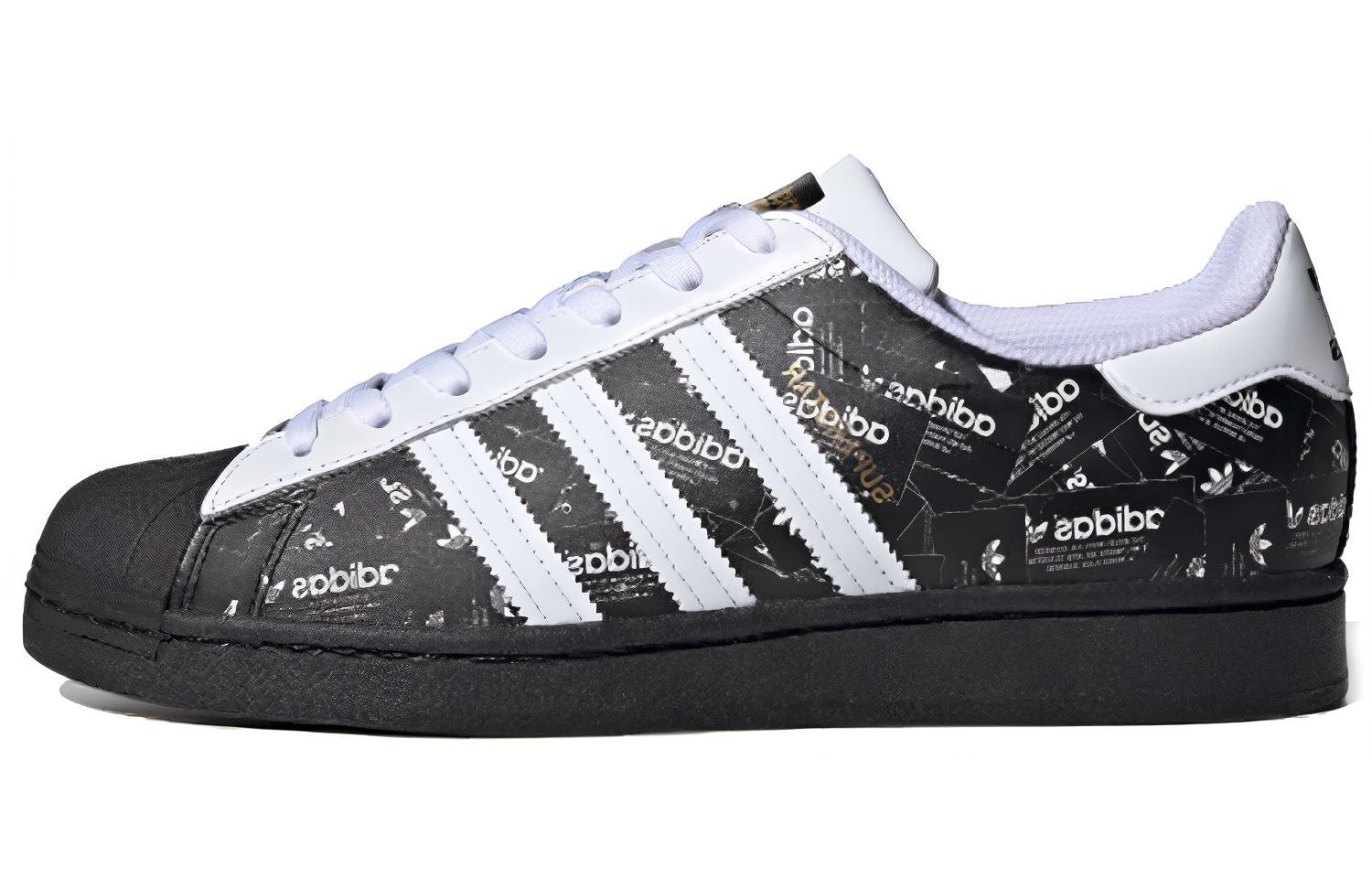 Adidas Superstar  All Over Print - Black  FV2820 44
