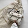 New Lamb Crossbody Bags Soft Touch Large Capacity Small Square Handbag Shoulder Bag