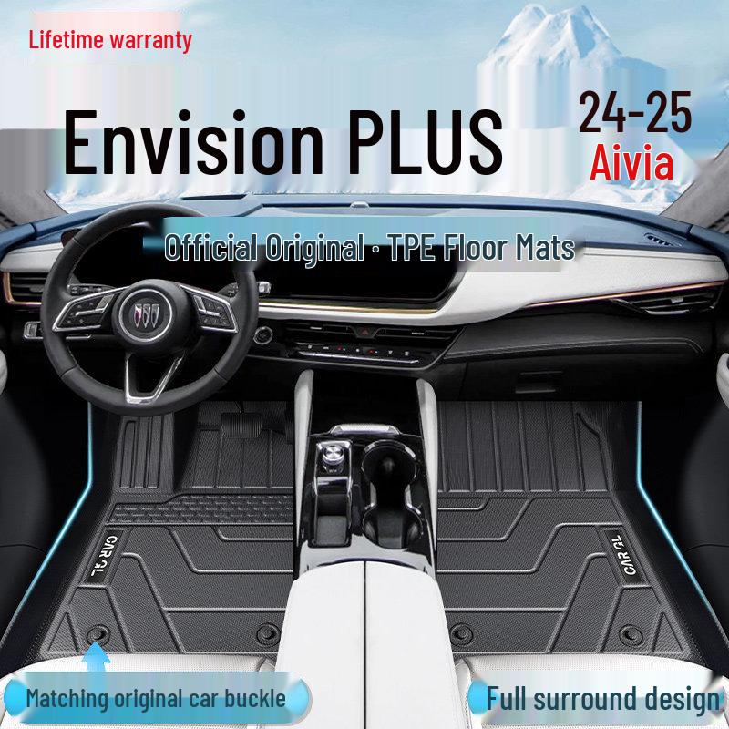 

Custom TPE Floor Mats for 2024 Buick Envision Plus - Full Coverage Car Interior Buick Envision S 2024