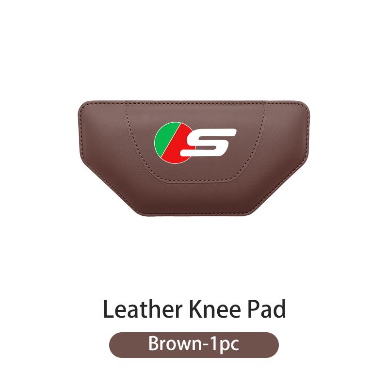 Car Interior Leg Knee Rest Pads Leather Cushion For Jaguar XF XJ XE XK S-Type F-Type X-Type F-Pace I-Pace E-Pace PP23