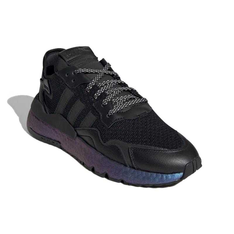 Adidas Nite Jogger Black Metallic Boost Sneakers FV3615