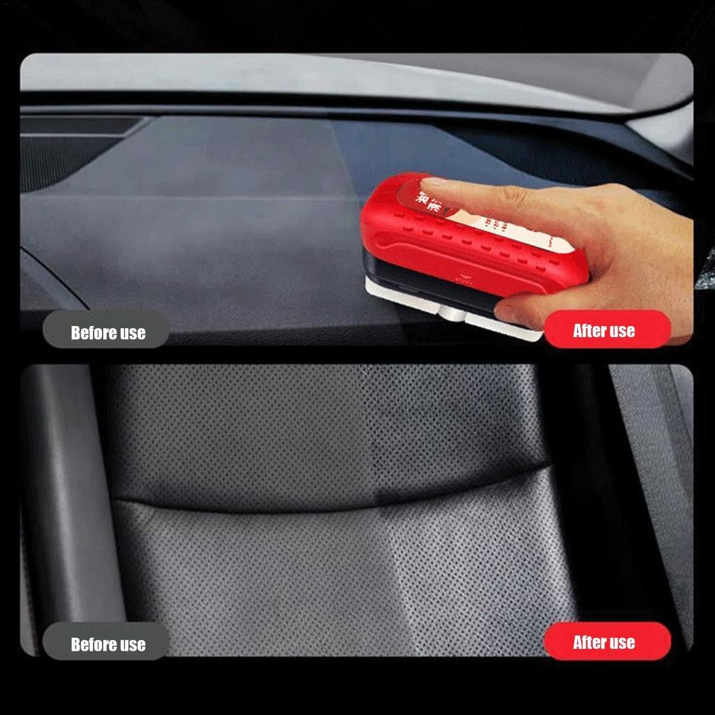 Car Glass Film Remover, Car Glass Film Stain Remover with Sponge,