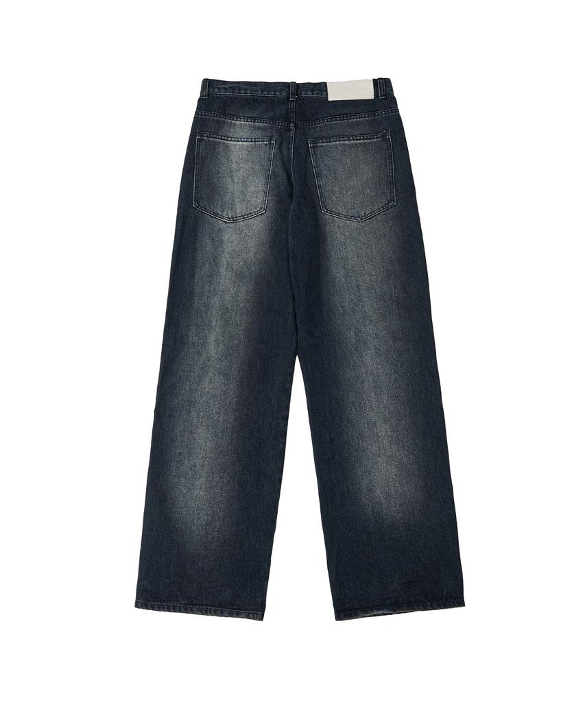Sekeonmonollogeu 3 Stitched Wide Washed Denim Pants [Dblue]_Sept056Dblue