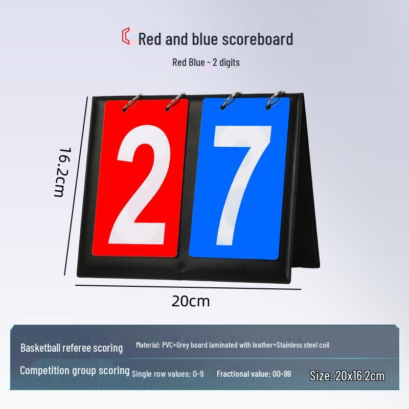 

Multi-Sport Scoreboard: Flip-Style for Billiards, Football, Badminton, Basketball