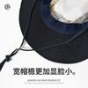 Summer new quick-drying bucket hat women's retro sunshade sunscreen mesh breathable mountaineering hat men's jungle fishing