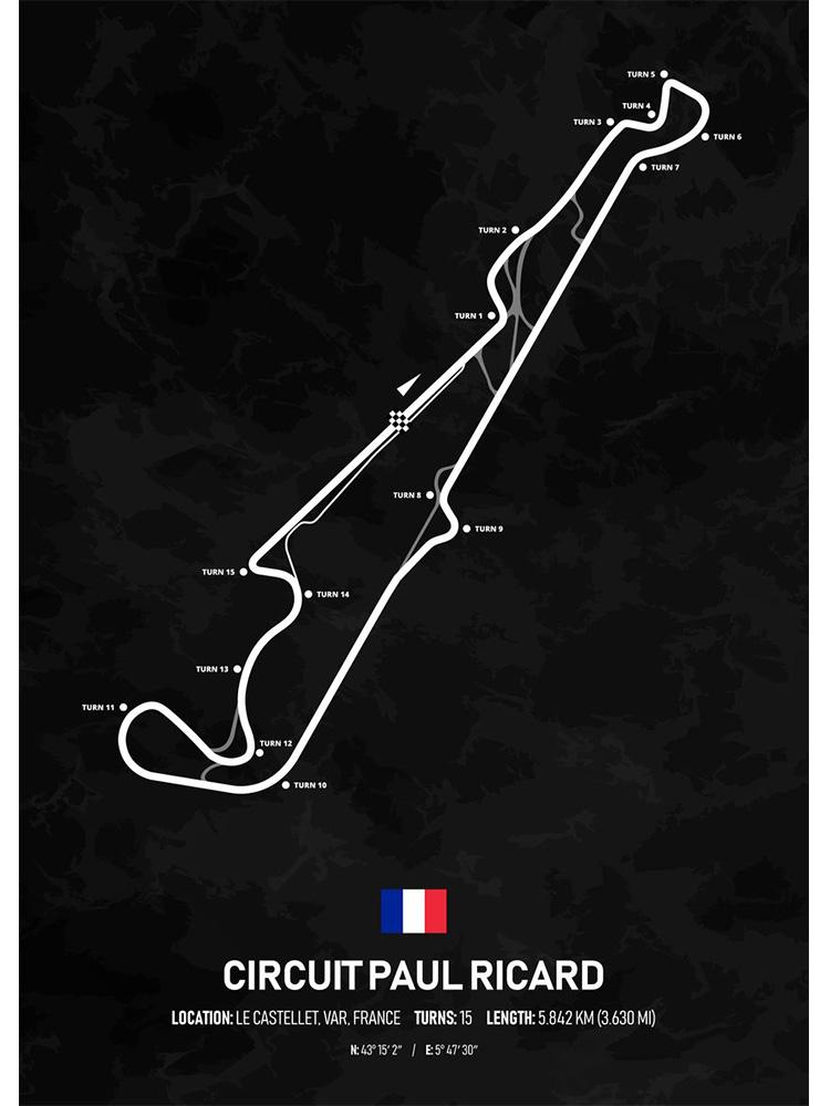 Tekstura toru wyścigowego F1 kalendarz sezonu 2023 plakaty ścienne drukowany obraz obraz na płótnie malarstwo do salonu Home Decor