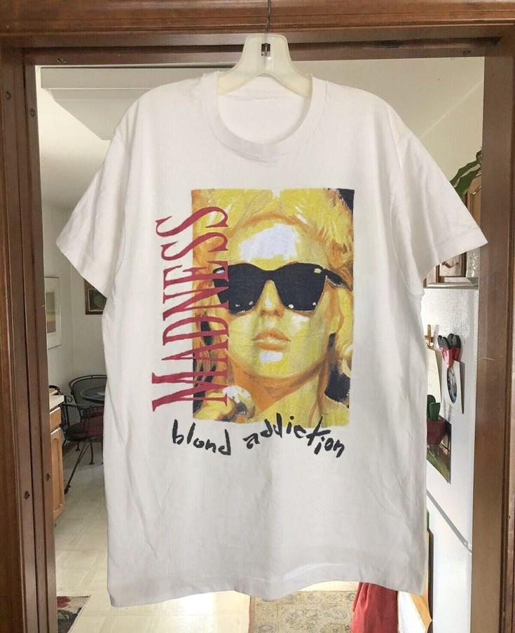Madness Band Blond Addiction Album Shirt Unisex Concert S-5XL MQ621 Unisex T-Shirt M