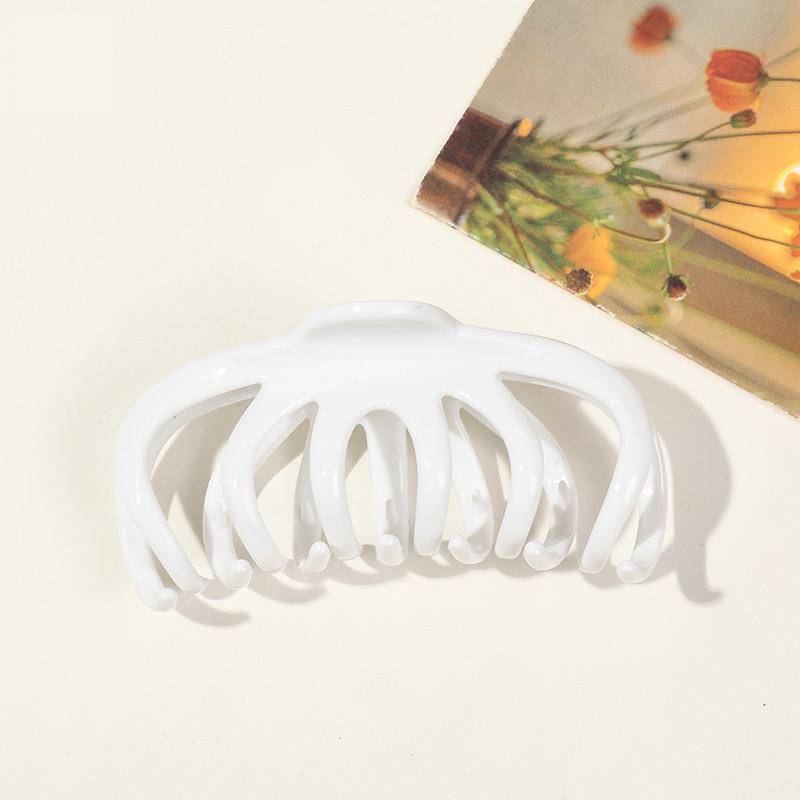 Korean Style Acrylic Solid Color Hair Clip Women's High-end Fashion Shark Clip Hair Accessories
