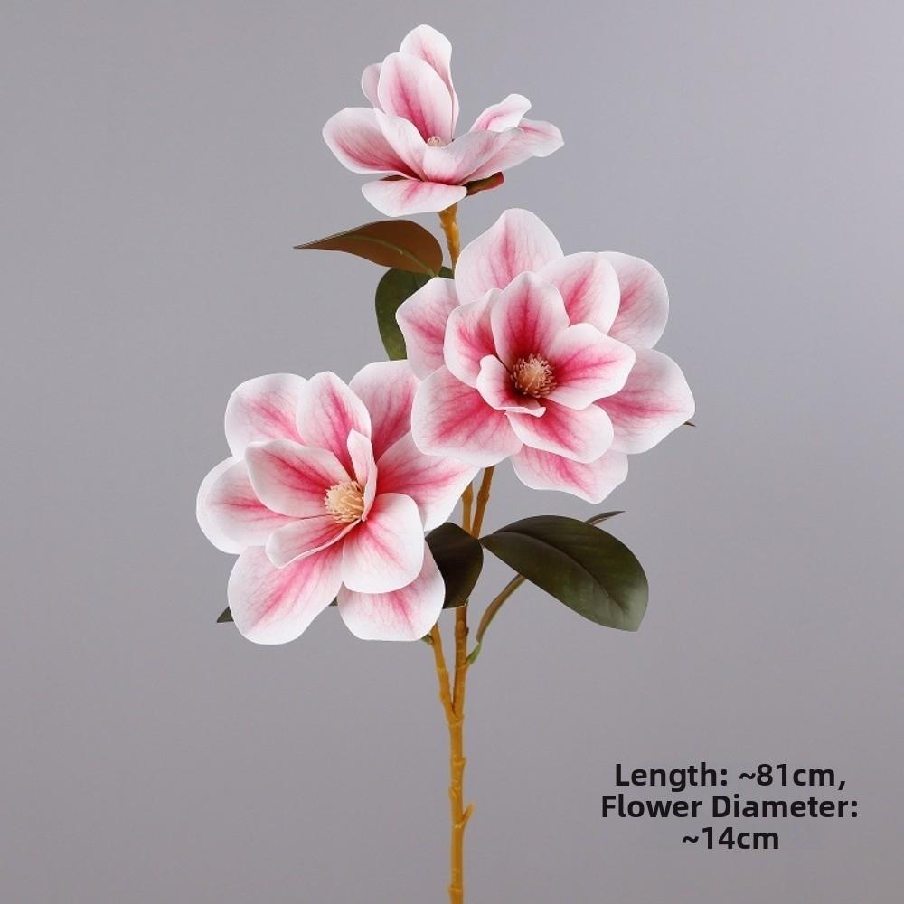 Real Touch Fake Orchid Flowers Artificial Magnolia Faux Flowers Wedding Decor